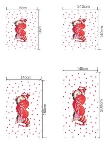 1 pieza Mantel con corazón & gnomo