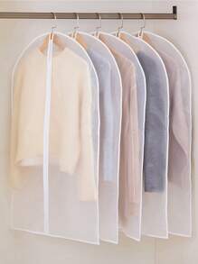 1 pieza Funda unicolor ropa - transparente - Ver 1