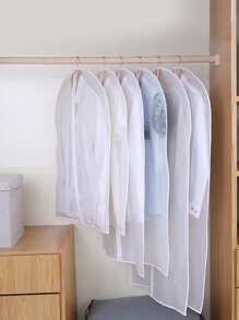 1 pieza Funda unicolor ropa - transparente - Ver 3