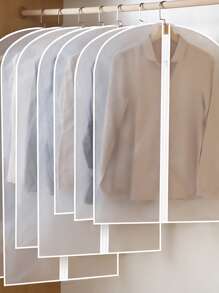 1 pieza Funda unicolor ropa - transparente - Ver 4