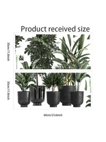 2入組植物圖案牆貼