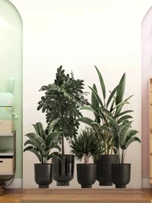 2入組植物圖案牆貼