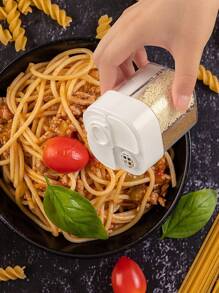 1pc Clear Portable Spice Jar - White - View 4