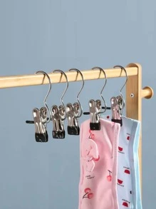 1pc Metal Hanging Clothespin - Silver - View 1