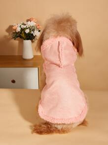 1 Stück Haustier Hoodie - Pink - Übersicht 1