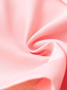 SHEIN Clasi Blazer de doble botonadura - Rosa - Ver 4