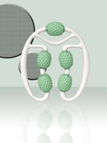 1pc Leg Fitness Massager - Green - View 1