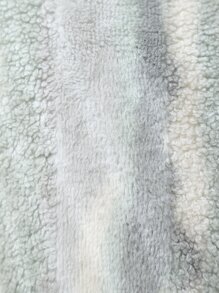 1入組撞色長毛絨靠墊套不附帶墊芯 - 彩色 - 查看 6