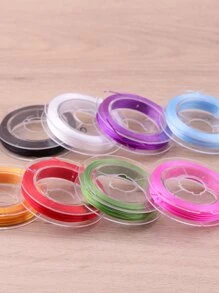 8卷彈性線DIY首飾配件 - 彩色 - 查看 2