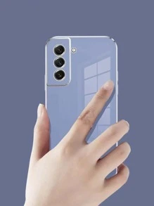 镜面单件装 TPU 防震纯色 3D 电镀手机壳，兼容 15 Pro Max、16 Pro Max 和 Galaxy S23 Ultra、Galaxy S24 Ultra，国际版，非国内版 - 藍色 - 查看 4