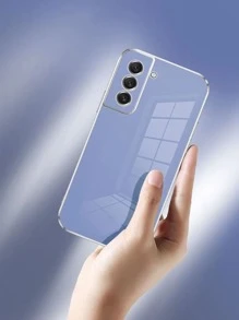 镜面单件装 TPU 防震纯色 3D 电镀手机壳，兼容 15 Pro Max、16 Pro Max 和 Galaxy S23 Ultra、Galaxy S24 Ultra，国际版，非国内版 - 藍色 - 查看 5