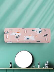 1pc Cartoon Graphic Random Air Conditioner Cover - Multicolor - View 1