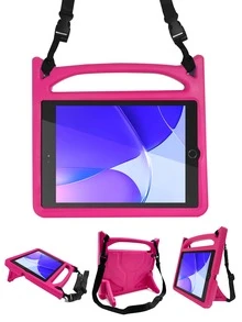 素色保護套適用於iPad - 玫紅色 - 查看 4