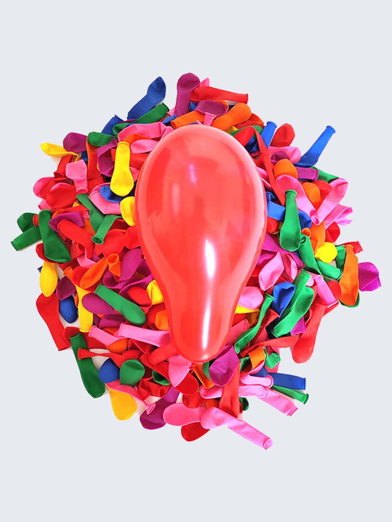 100入組隨機色小氣球