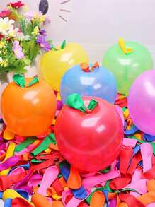 100入組隨機色小氣球