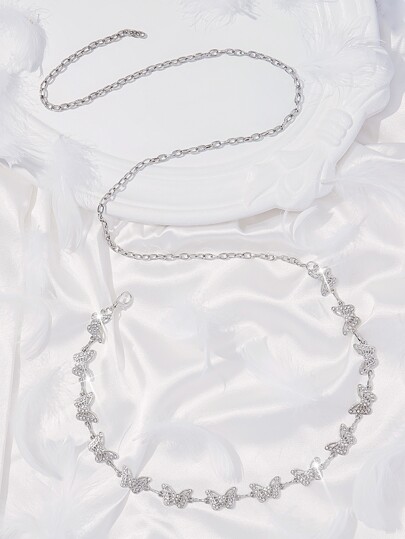 Butterfly Decor Chain Belt Street