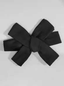 Mono De Tirantes Con Volantes Para Niña Pequeña Y Diadema A Juego - Negro - Ver 3