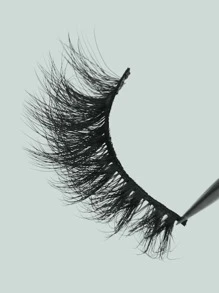 Himirell Separated False Eyelashes, 10 Pairs 16mm Messy Cross-Short Eyelashes Strip Lashes,Lashes,Eyelashes,Fake Lashes - Black - View 4