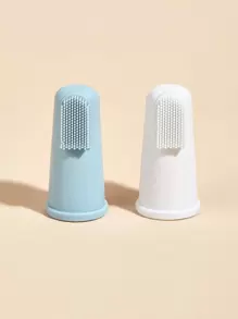 2入組混色寵物牙刷 - 彩色 - 查看 1