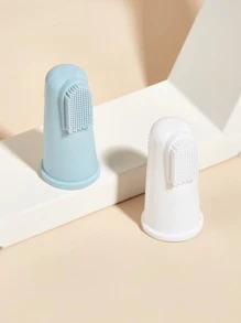 2入組混色寵物牙刷 - 彩色 - 查看 4