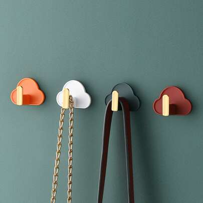 4入組免打孔牆面掛鉤