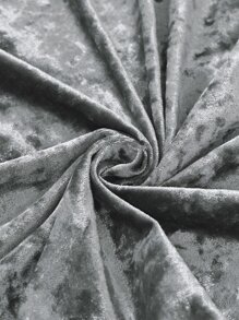 1pc Grey Sofa Seat Cushion Cover, Modern Polyester Sofa Cushion Cover For Home