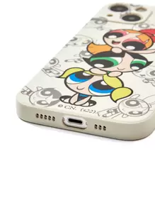 The Powerpuff Girls | ROMWE 卡通圖案手機殼 - 白色 - 查看 4