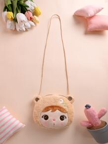 Metoo/Tiramitu 女孩卡通圖案異形包