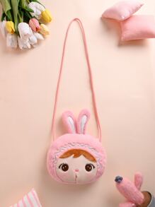 Metoo Tiramitu 女孩卡通設計異形包 - 粉色 - 查看 2