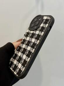 Plaid Print Phone Case - Multicolor - View 2