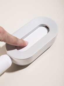 按類型清潔設計氣墊梳子女士長款頭髮特別空氣包按摩梳家用梳子梳子1入組白色髮刷/髮梳