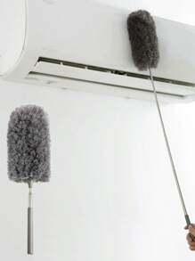 1pc Portable Telescopic Duster - Grey - View 1