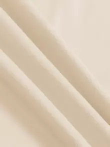 Chiquease Camiseta con estampado de slogan - Albaricoque - Ver 3