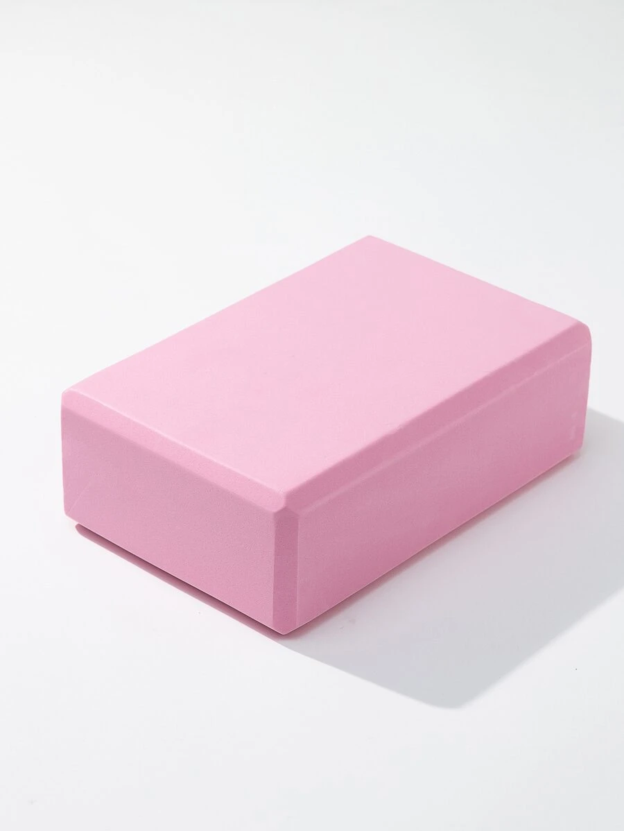 1pc Yoga Block - Pink - View 1