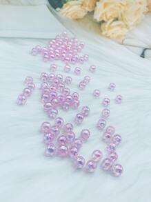 100pcs Bead DIY Jewelry Accessory - Baby Pink - View 1