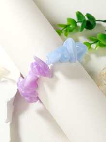 Two Tone Beaded Bracelet - Multicolor - View 5