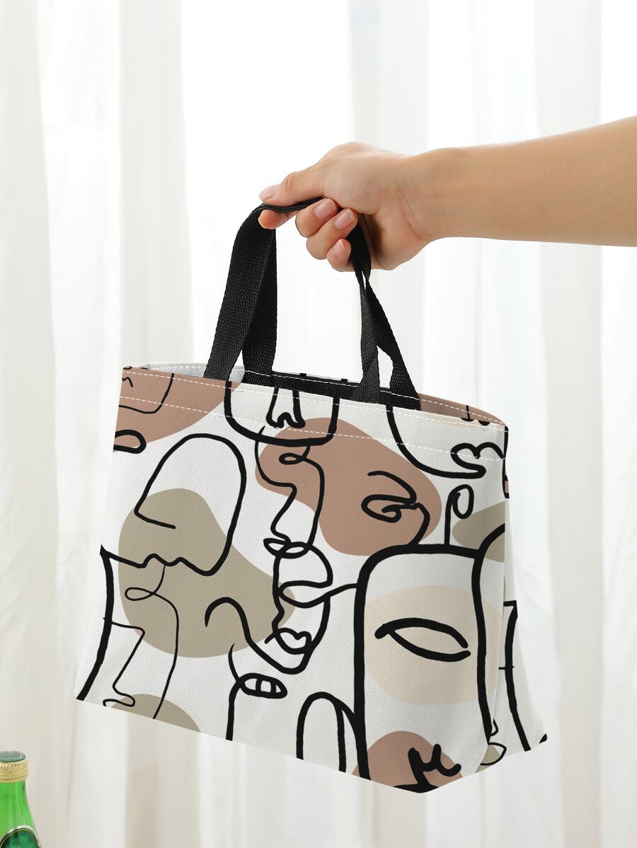 Bolsa térmica con estampado de figura - Multicolor - Ver 1