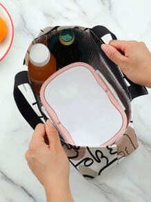 Bolsa térmica con estampado de figura - Multicolor - Ver 5