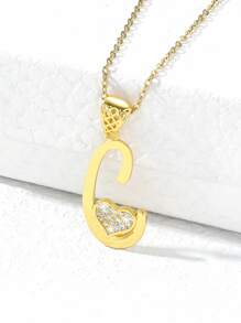 1 pieza Collar minimalista - Amarillo Oro - Ver 5