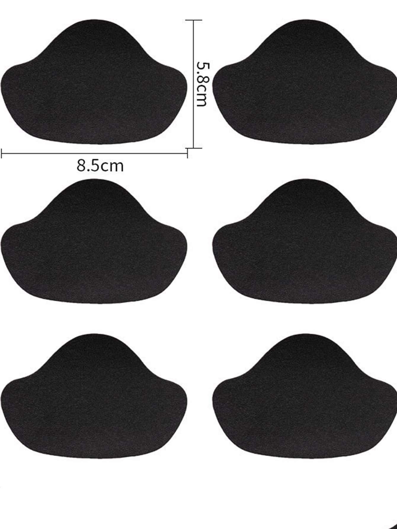 3pairs Solid Heel Protection Pads