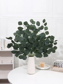 1入組人造植物 - 墨綠色 - 查看 1
