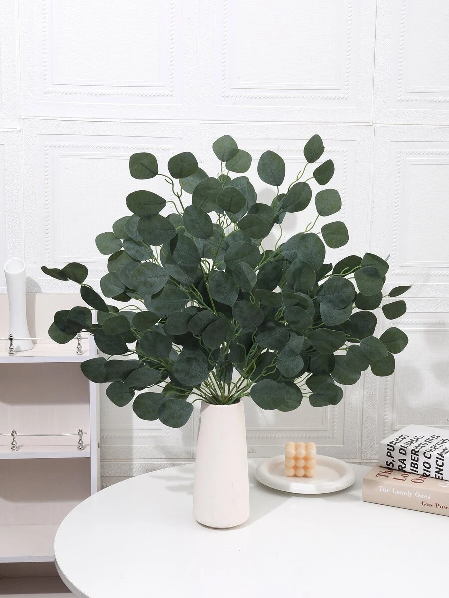 1入組人造植物 - 墨綠色 - 查看 1