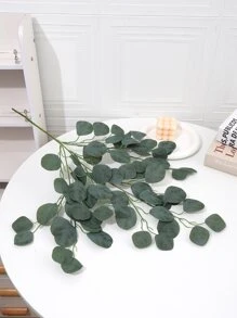 1入組人造植物 - 墨綠色 - 查看 3