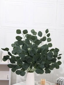 1入組人造植物 - 墨綠色 - 查看 4