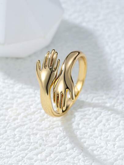 Vanel Hand Design Embrace Wrap Ring