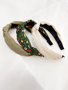 3 Diademas De Moda. - Multicolor - Ver 2