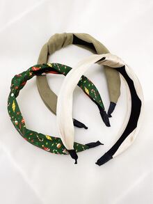 3 Diademas De Moda. - Multicolor - Ver 3