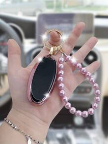 1 bộ Hộp & Móc chìa khóa ô tô, Vỏ chìa khóa Fob - Hồng - Xem 2