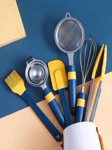 6pcs Two Tone Baking Tools Set - Blue - View 1
