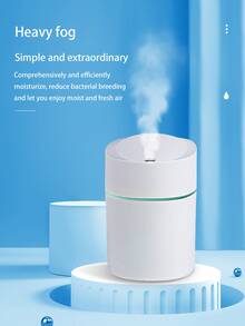 極簡風格車加濕器 - 白色 - 查看 4